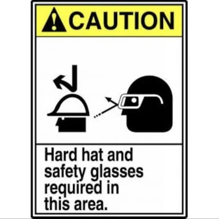Accuform ANSI CAUTION Safety Sign EYE MRPE637VA MRPE637VA